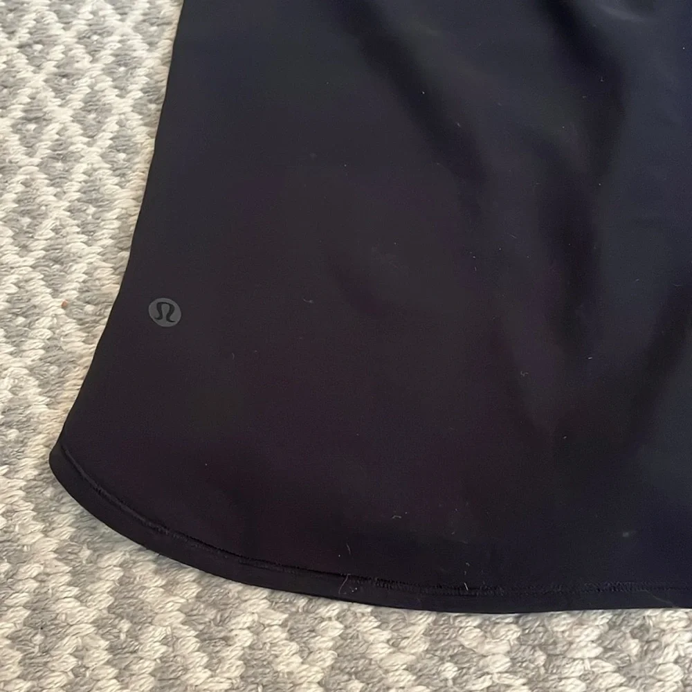 Lululemon Black Skirt with Drawstring